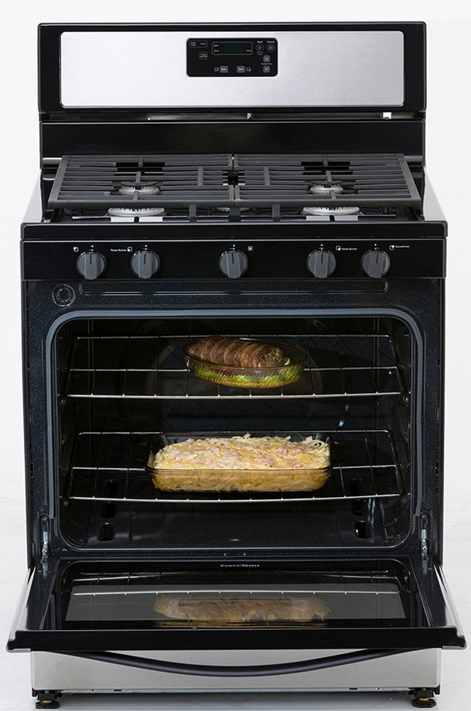 WHIRLPOOL Stove 5 Burner LWF7551S00 30" 1Y