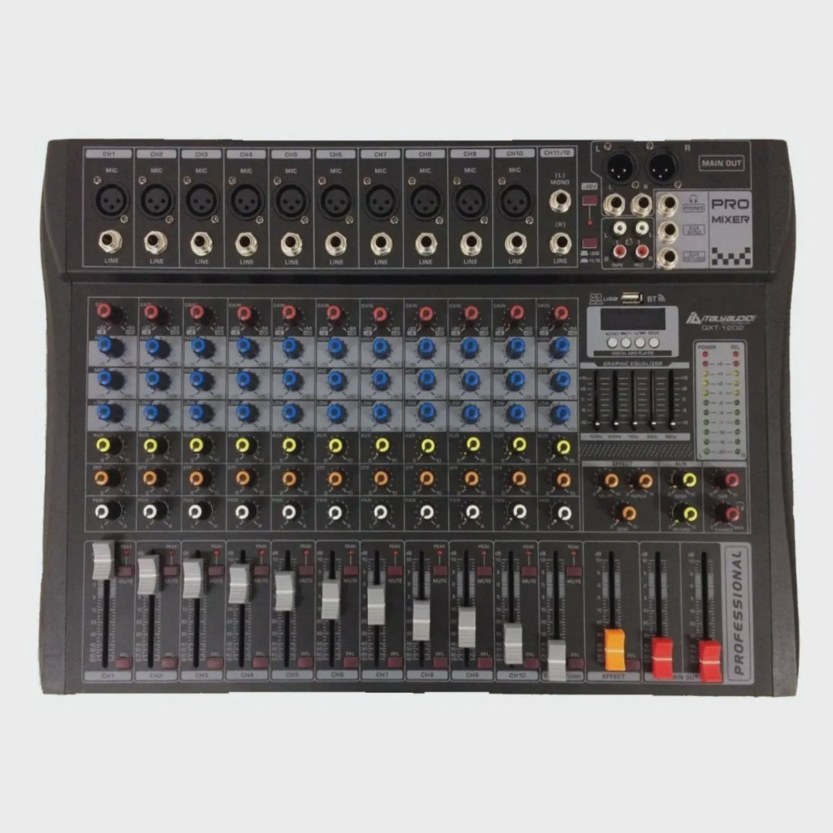 ITALY AUDIO PRO Mixer QXT-1202
