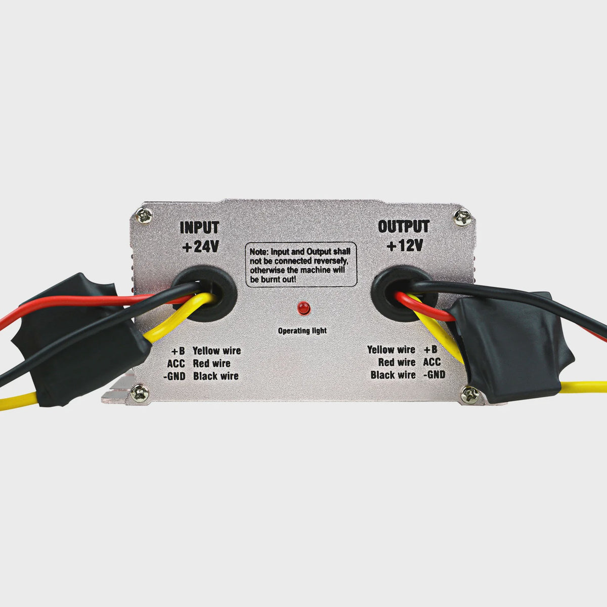 NIPPON AMERICA DC Converter 24V to 12V 10A DC12-2410ACC