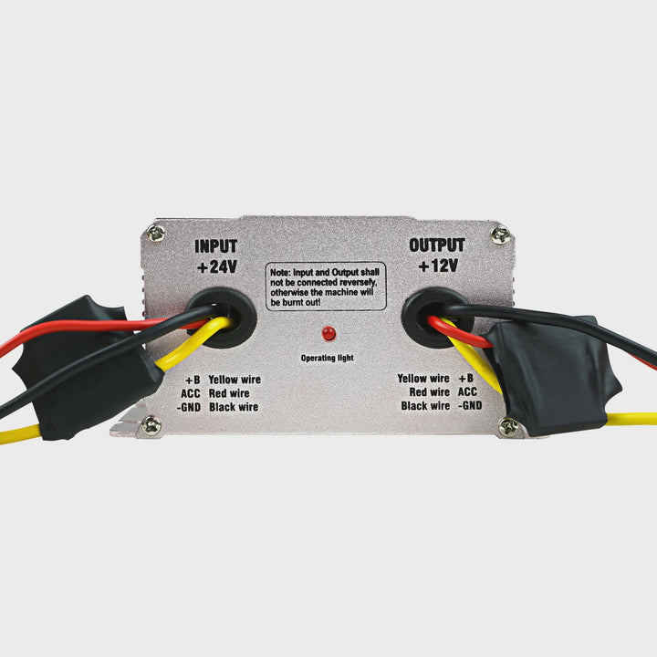 NIPPON AMERICA DC Converter 24V to 12V 10A DC12-2410ACC