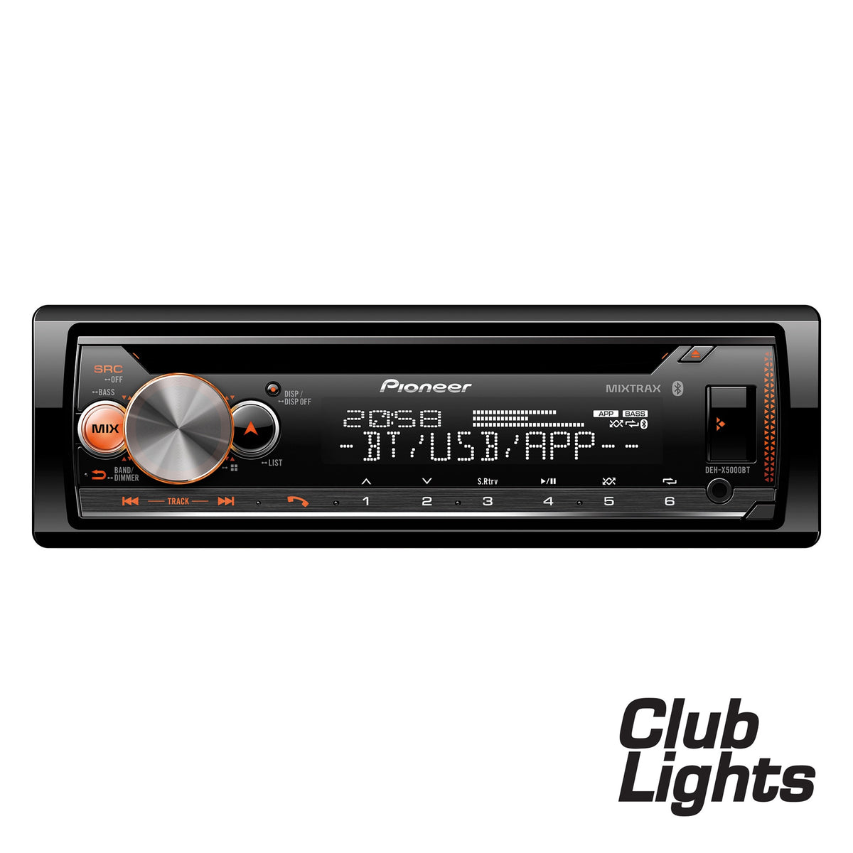 PIONEER C.d Player Car DEH-X5000BT