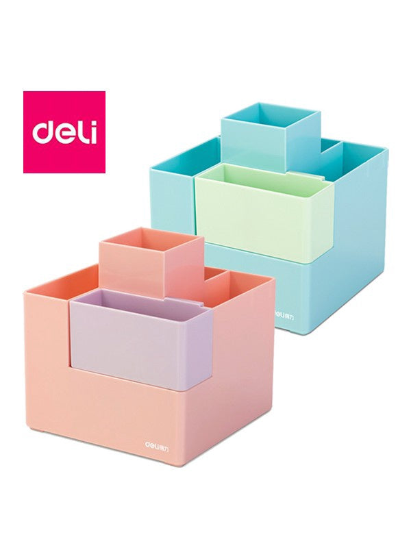 DELI Stationery Pen Holder Desk Organizer PK201 Pen Cup