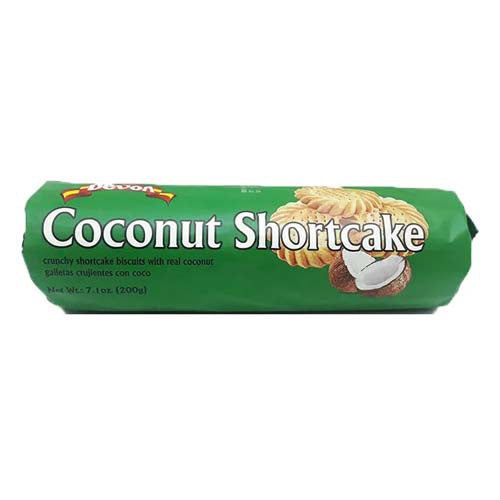 DEVON Biscuit Coconut Shortcake 190G 6.7OZ