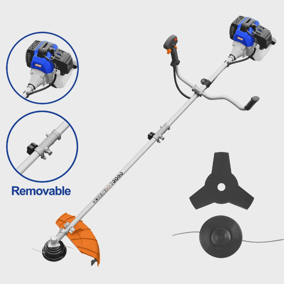 WADFOW Grass Trimmer Brush Cutter WGM2543 Gas 42.7CC