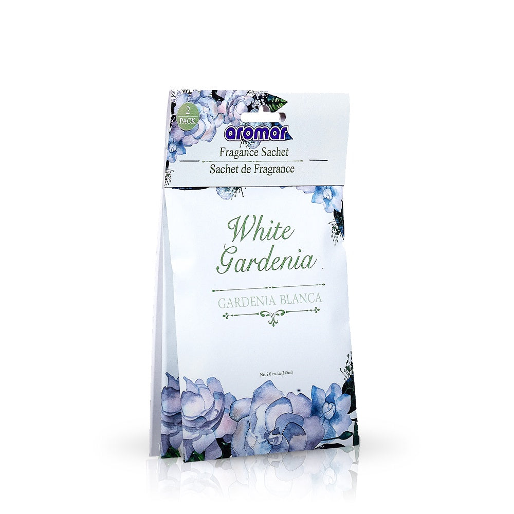 AROMAR Fragrance Sachet 2PCS Pack White Gardenia DP3312