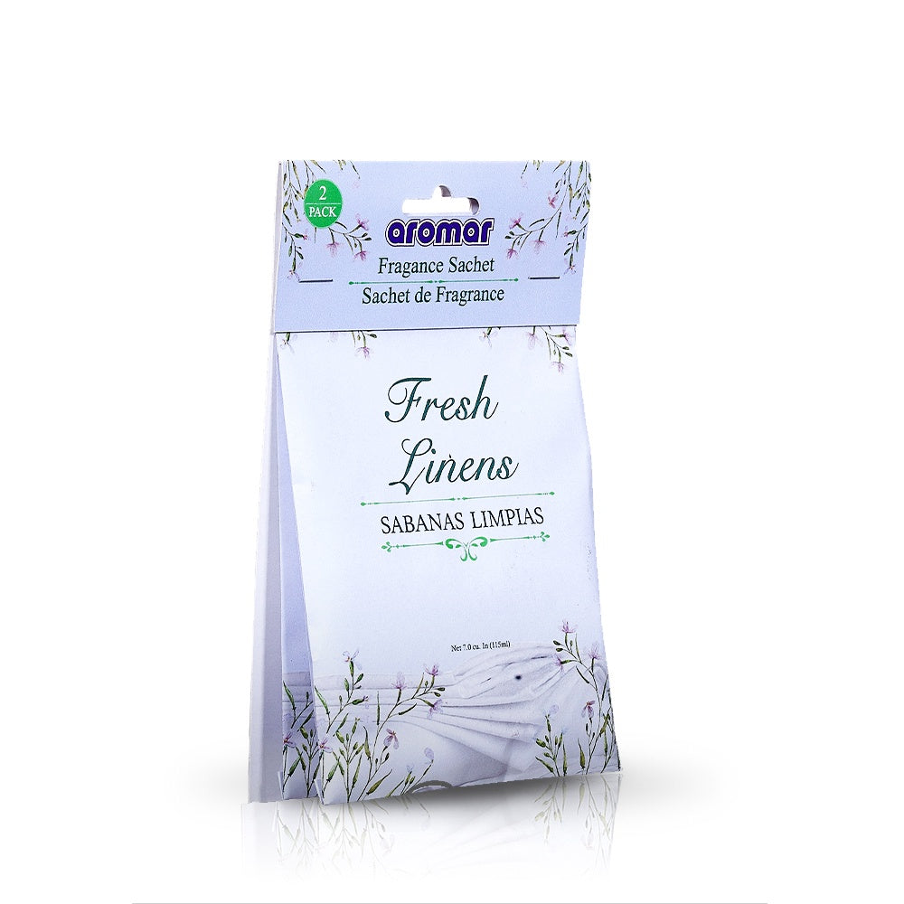 AROMAR Fragrance Sachet 2PCS Pack Fresh Linens DP3326