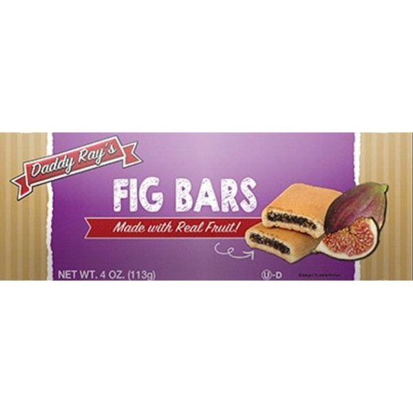 DADDY RAY'S Fig Bars 4OZ 113G