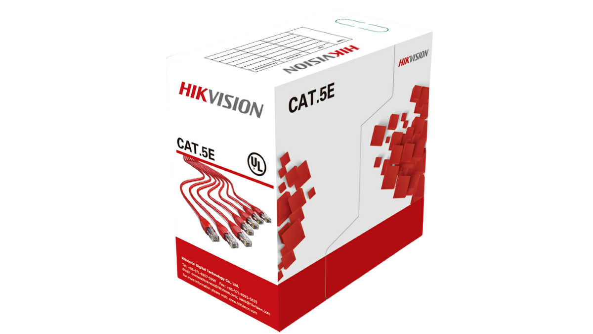 HIKVISION Security Computer Cable Cat 5E Wire DS-1LN5E-S 305M 1000FT Roll