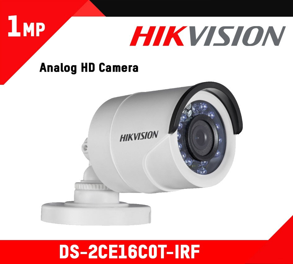 HIKVISION Security Camera Dvr DS-2CE16C0T-IRF Turbo HD Bullet