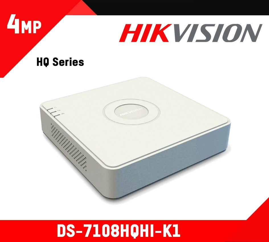 HIKVISION Security Dvr Turbo HD 7100 Series DS-7108HQHI-K1 8-PORT Dvr / 12-CH Ip