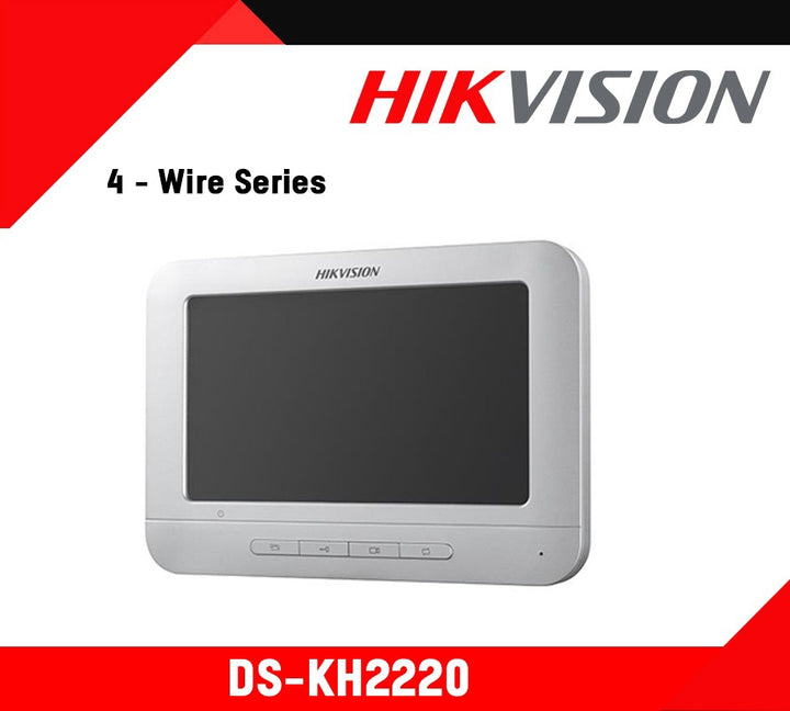 HIKVISION Security Access Control Analog Video Intercom Indoor Station Screen Only DS-KH2220 O-STD