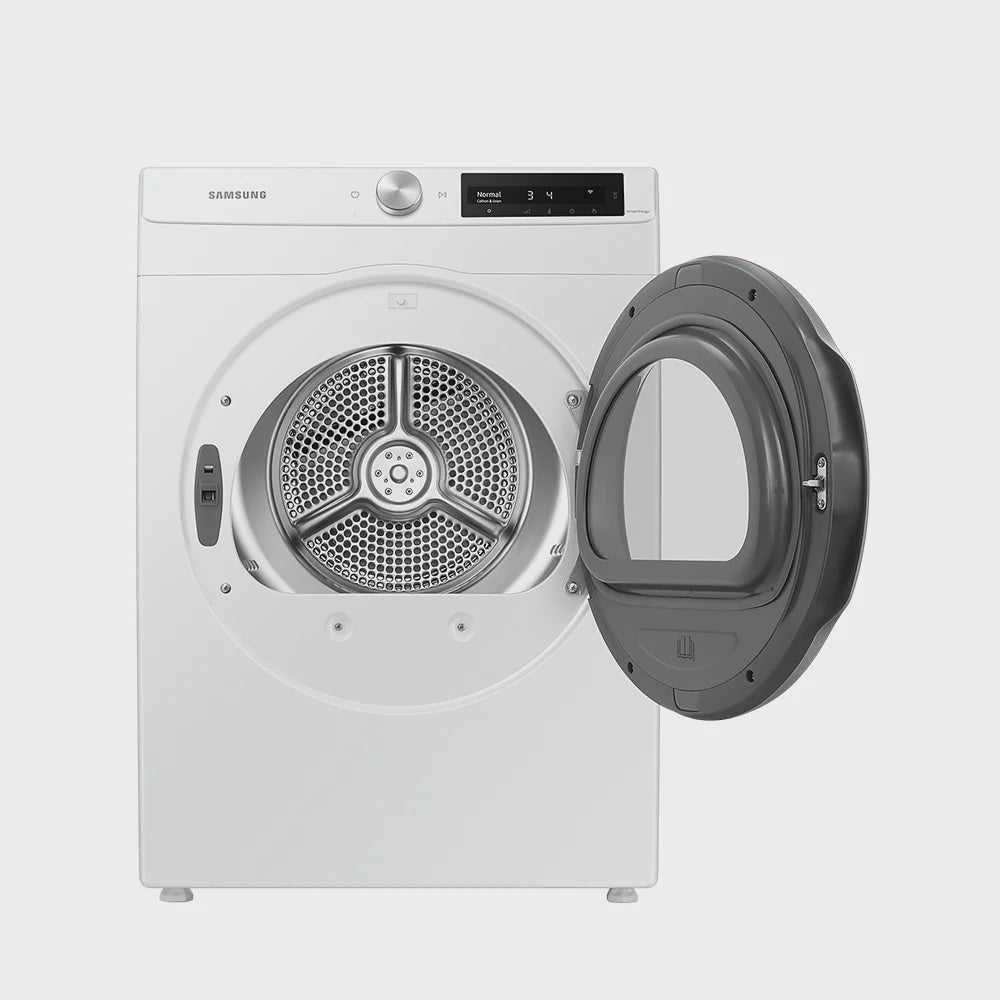 SAMSUNG Dryer DV11B6900EW White Electric 11.5KG 24"