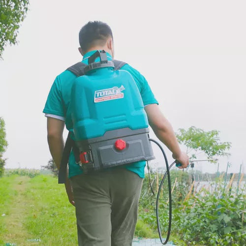 TOTAL Spray Can Knapsack TSPLI2016 16L Sprayer 20V LITHIUM-ION