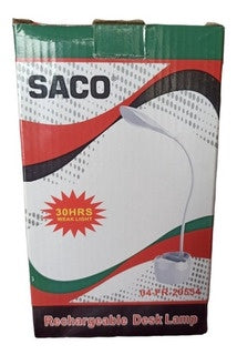 Rechargeable Lamp Saco 04-FR-20554 Desk LED