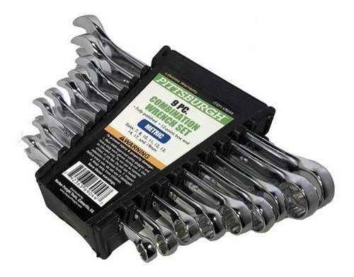 PITTSBURGH Spanner Set 9PCS 69044 Combination Wrench