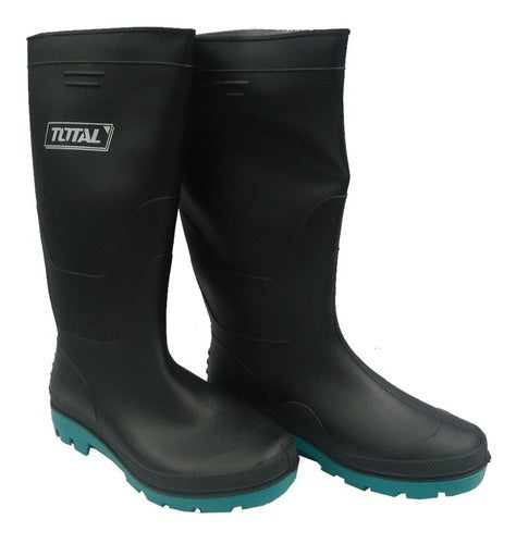 TOTAL Long Boots TSP302LAB Black Rubber