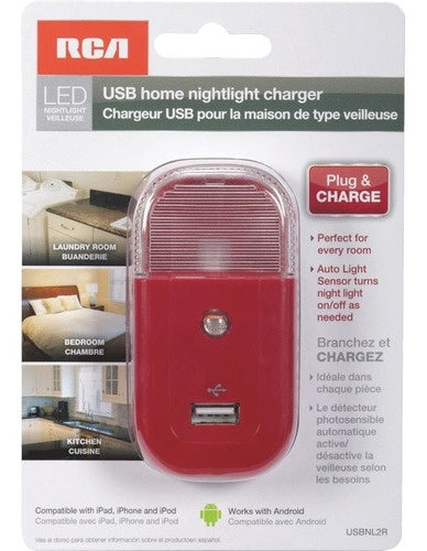 RCA Night Light USBNL2R/3R/4R Charger USB
