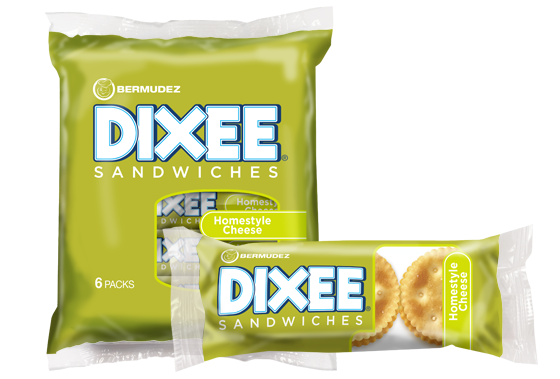 DIXEE Bermudez Homestyle Cheese Sandwich Biscuit 1.94OZ 55G