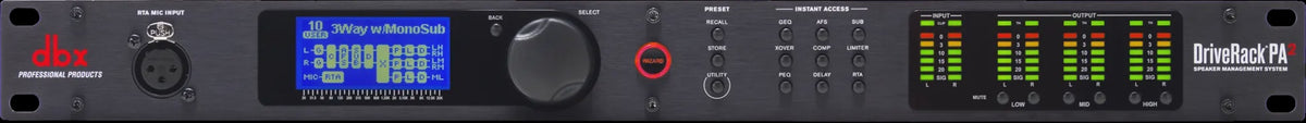 DBX Dsp Digital Signal Processor Driverack PA2