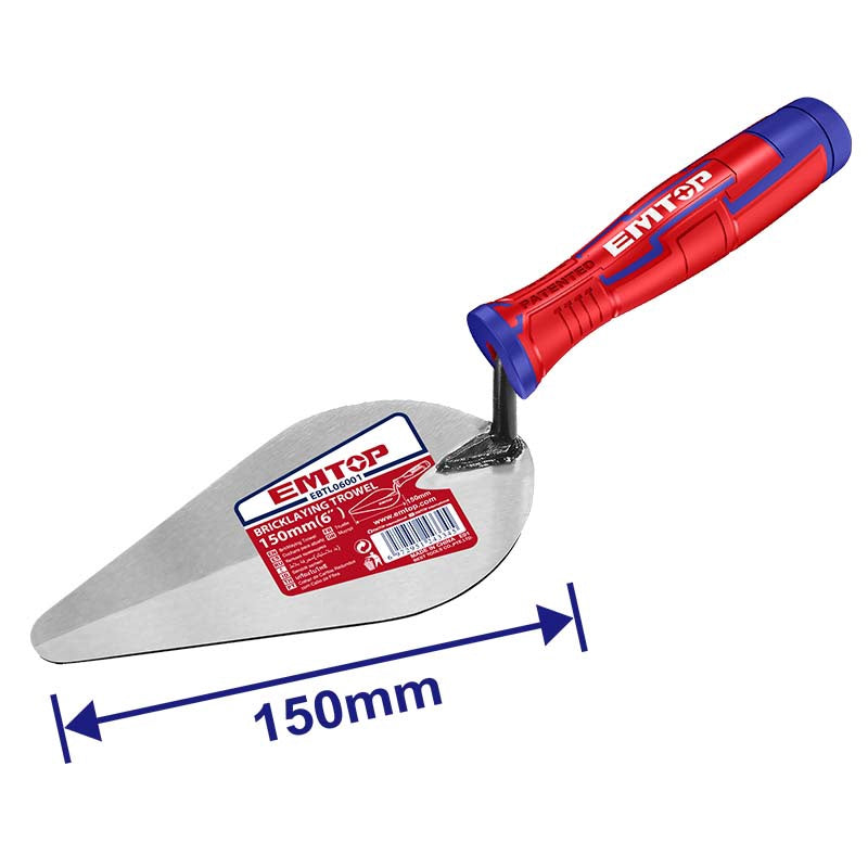 EMTOP Trowel 6" 150MM EBTL06001 Bricklaying
