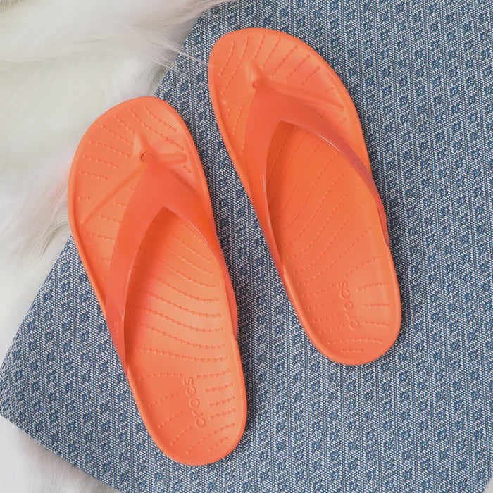 CROCS Footwear Women Flip Flop Orange