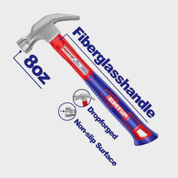 EMTOP Hammer Claw 8OZ EHAMCH0801