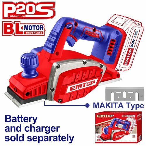 EMTOP Planer ELCR20401 20V Lithium Ion