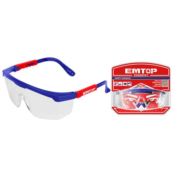 EMTOP Safety Goggles Clear ESGG0101