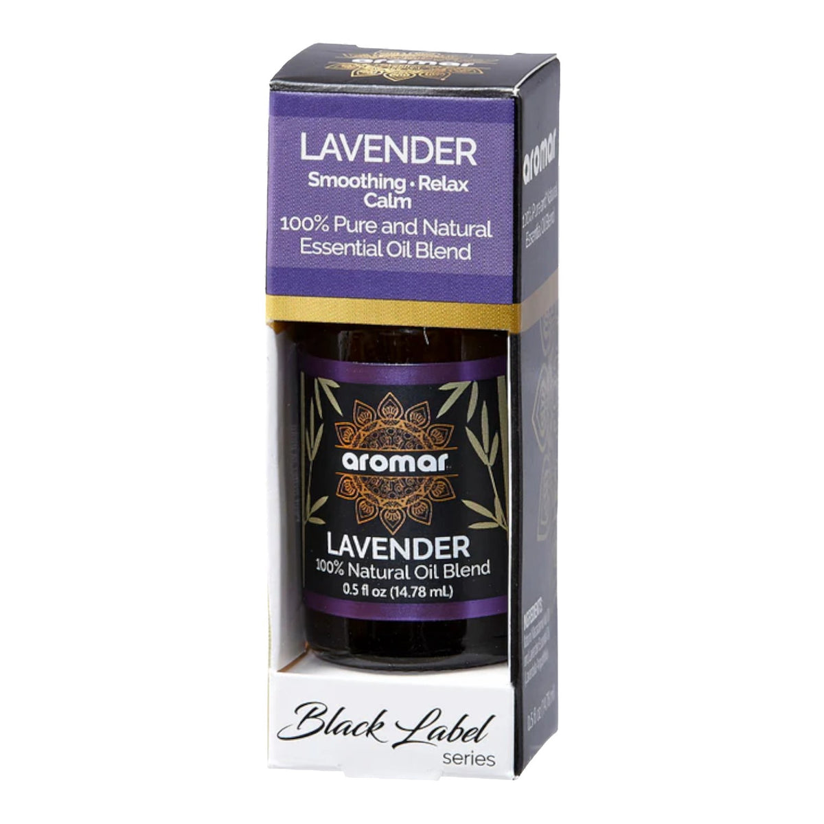 AROMAR Essential Oil Lavender 0.5OZ 8002