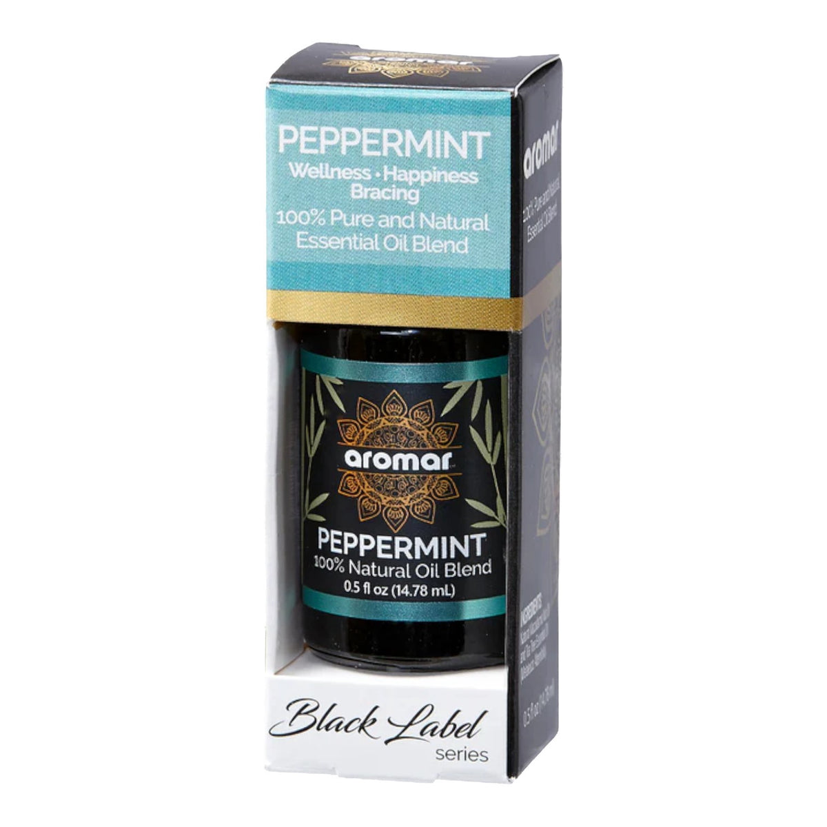 AROMAR Essential Oil Peppermint 0.5OZ 8004