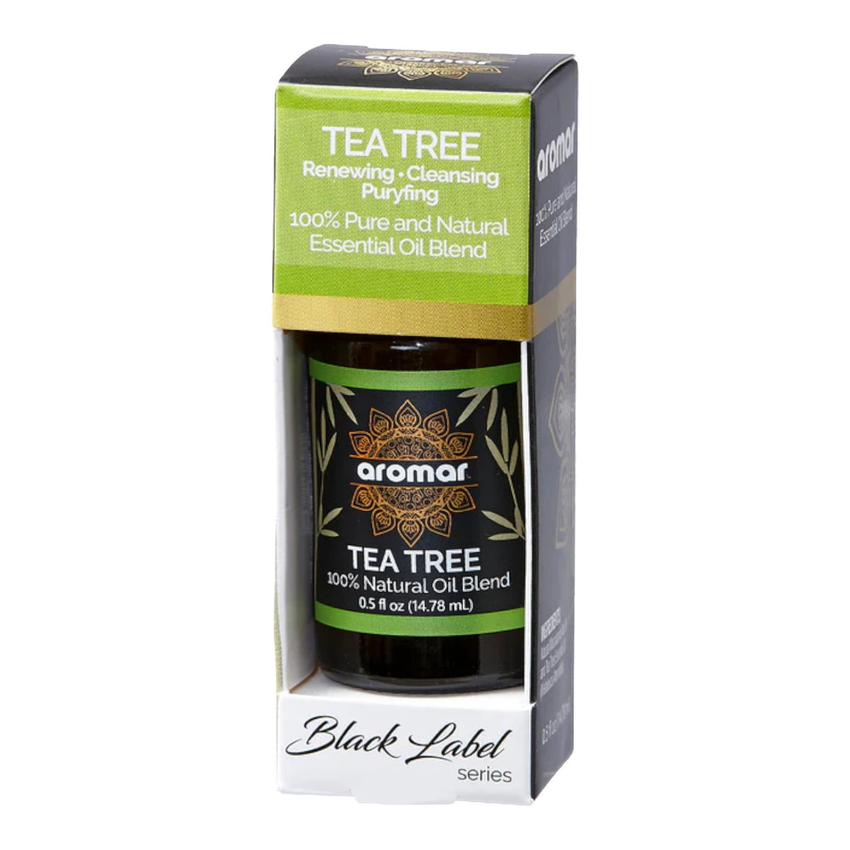 AROMAR Essential Oil Tea Tree 0.5OZ 8006