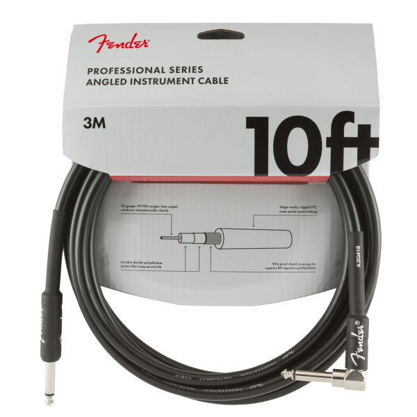 FENDER Lead 1 1/4" Male Mono to 1 1/4" Male Mono 10FT Cable 099-0820-025 Guitar