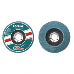 TOTAL Sanding Disc 4 1/2" Flap 80 Zirconium TAC641153
