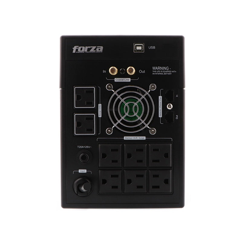 FORZA Computer Ups FX-1500LCD 1500VA 840W