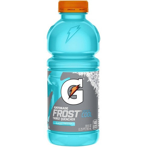 Gatorade Glacer Freeze Frost Crisp & Cool 20FL OZ 591ML
