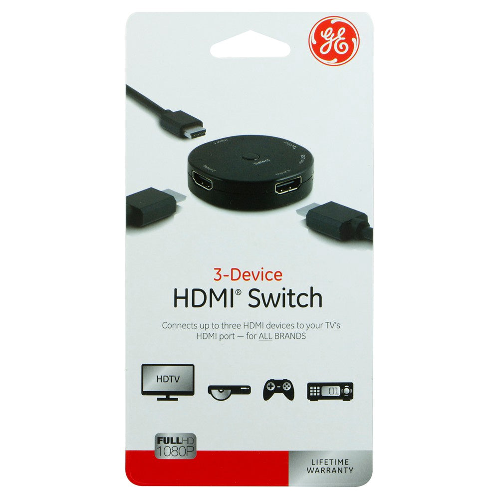 GE Switch Hdmi 3 Port 22839 3D