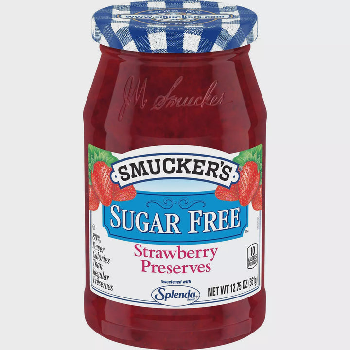 SMUCKER'S Strawberry Preserves Sugar Free 12.75OZ 361G