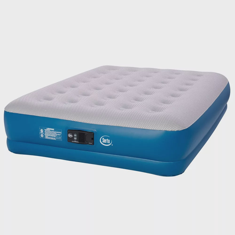 SERTA Mattress Air 985390422Q 16" Queen with Internal 120V Pump 60" X 80" X 16"