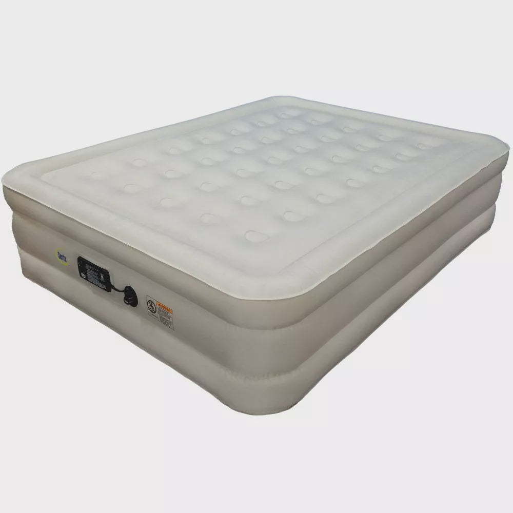 SERTA Mattress Air 85001714 18" Queen with Internal 120V Pump 60" X 78" X 18"