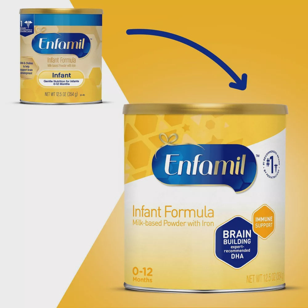 MEAD JOHNSON NUTRITION Enfamil Infant Formula Infant 0-12 Months 12.5OZ 354G