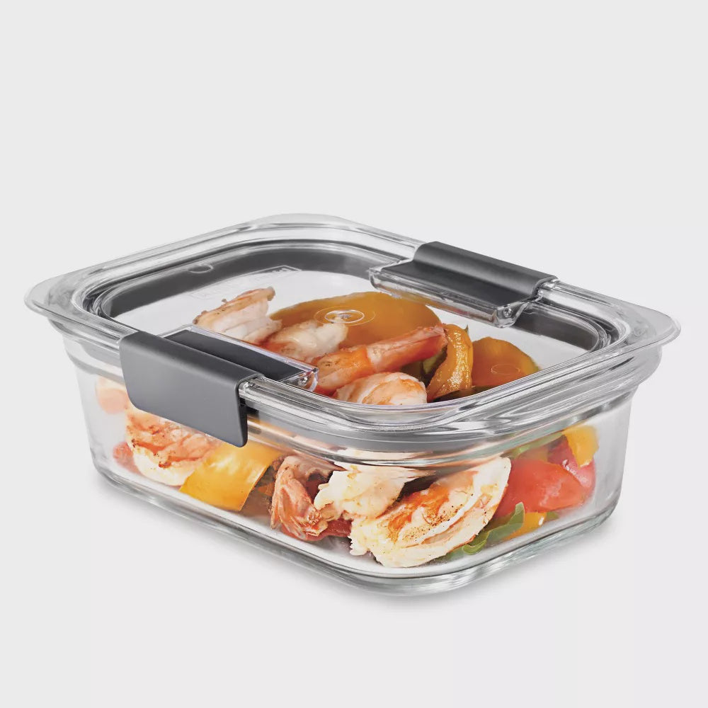 RUBBERMAID Food Bowl Brilliance Glass 1PC 3.2CUP 757ML 2150877
