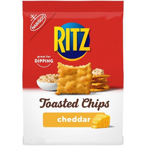 NABISCO Ritz Cheddar Toasted Chips 8.1OZ 229G