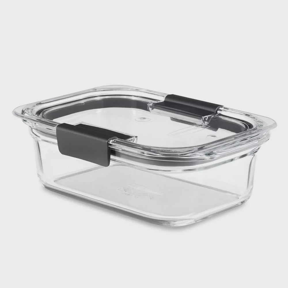 RUBBERMAID Food Bowl Brilliance Glass 1PC 3.2CUP 757ML 2150877