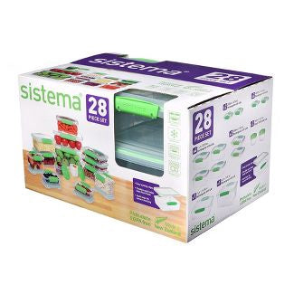 SISTEMA Storage Container 28PCS 65602-1116