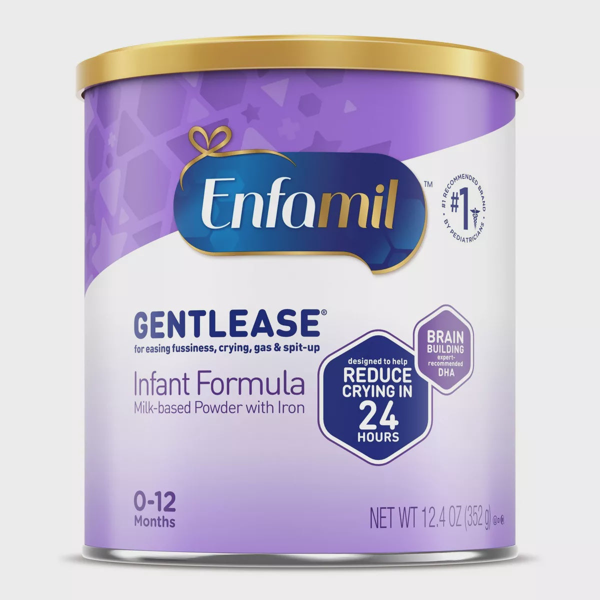MEAD JOHNSON NUTRITION Enfamil Infant Formula Gentlease 0-12 Months 12.4OZ 352G