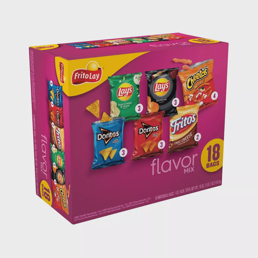 FRITO LAY Flavor Mix 18BAGS 510.3G