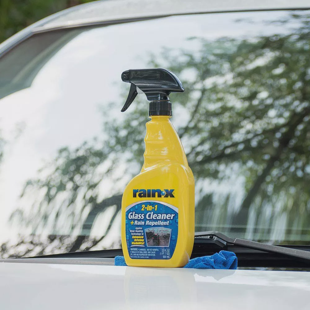 RAIN-X Automotive 2 IN 1 Glass Cleaner + Rain Repellent 5071268 0820 23OZ