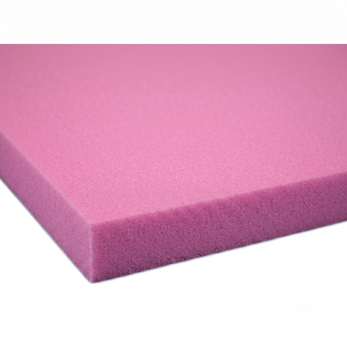 COMFORTSLEEP Mattress 1" Foam Sheet Pink Uncovered 54" X 74" X 1"