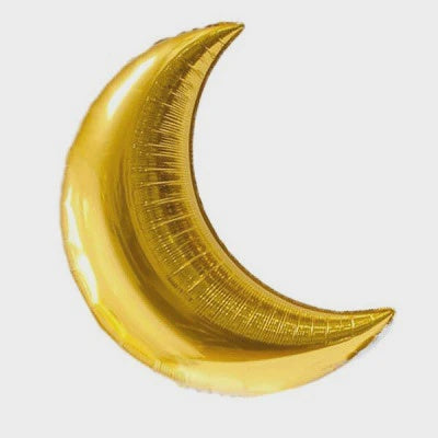 Eid / Ramadan Balloon Gold Foil 36"