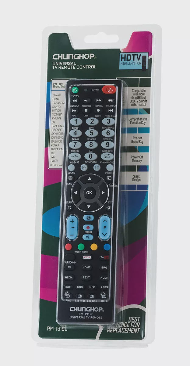 Remote Chunghop RM-1919E Universal
